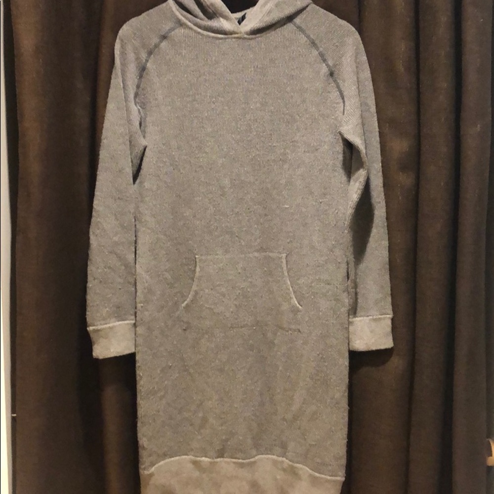 90%wool 10%  Cashmere hoodies dress